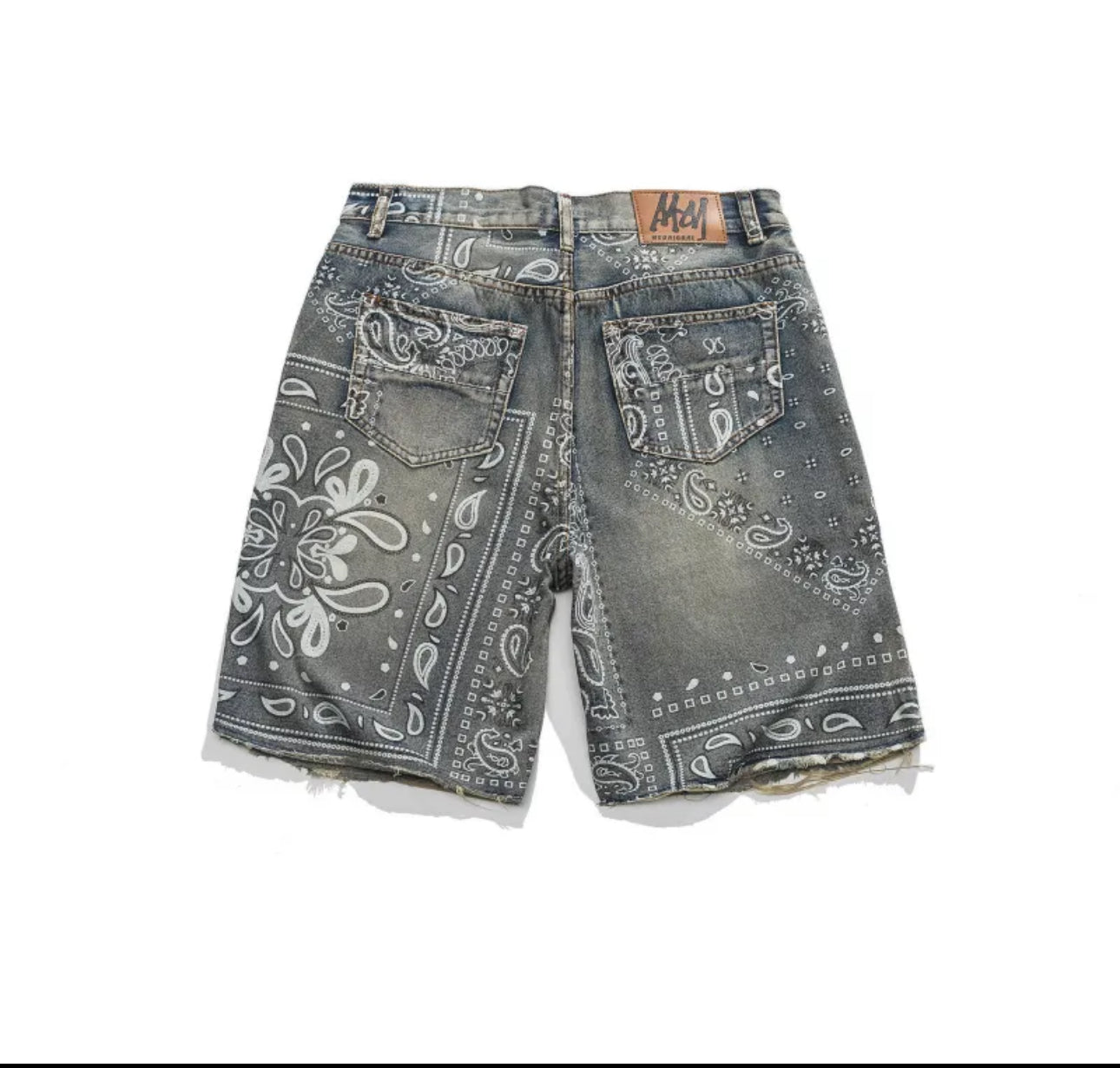 BANDANA DEMIN SHORTS