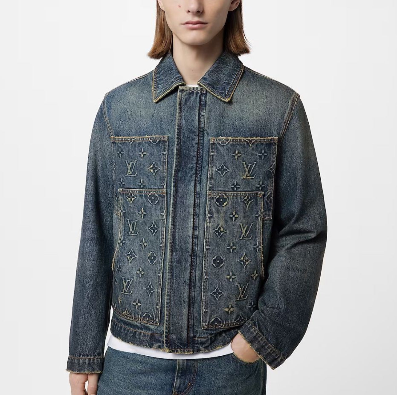 LOUIS VUITTON Workwear Denim Jacket